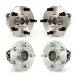 Front Rear Wheel Bearing & Hub Assembly Kit For 2004-2009 Toyota Prius