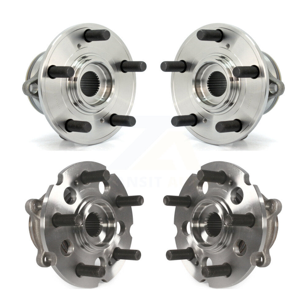 Front Rear Wheel Bearing & Hub Assembly Kit For Honda Pilot Acura MDX ZDX