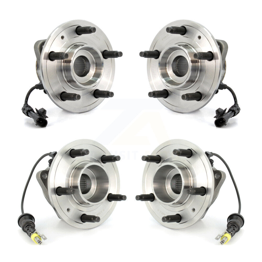 Front Rear Wheel Bearing Hub Assembly Kit For Chevrolet Equinox Saturn Vue Sport
