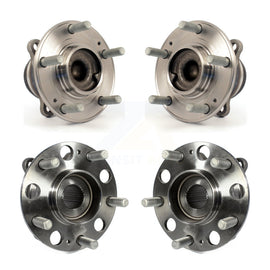 Front Rear Wheel Bearing & Hub Assembly Kit For Hyundai Genesis Equus