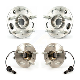 Front Rear Wheel Bearing & Hub Assembly Kit For Chevrolet Equinox GMC Terrain