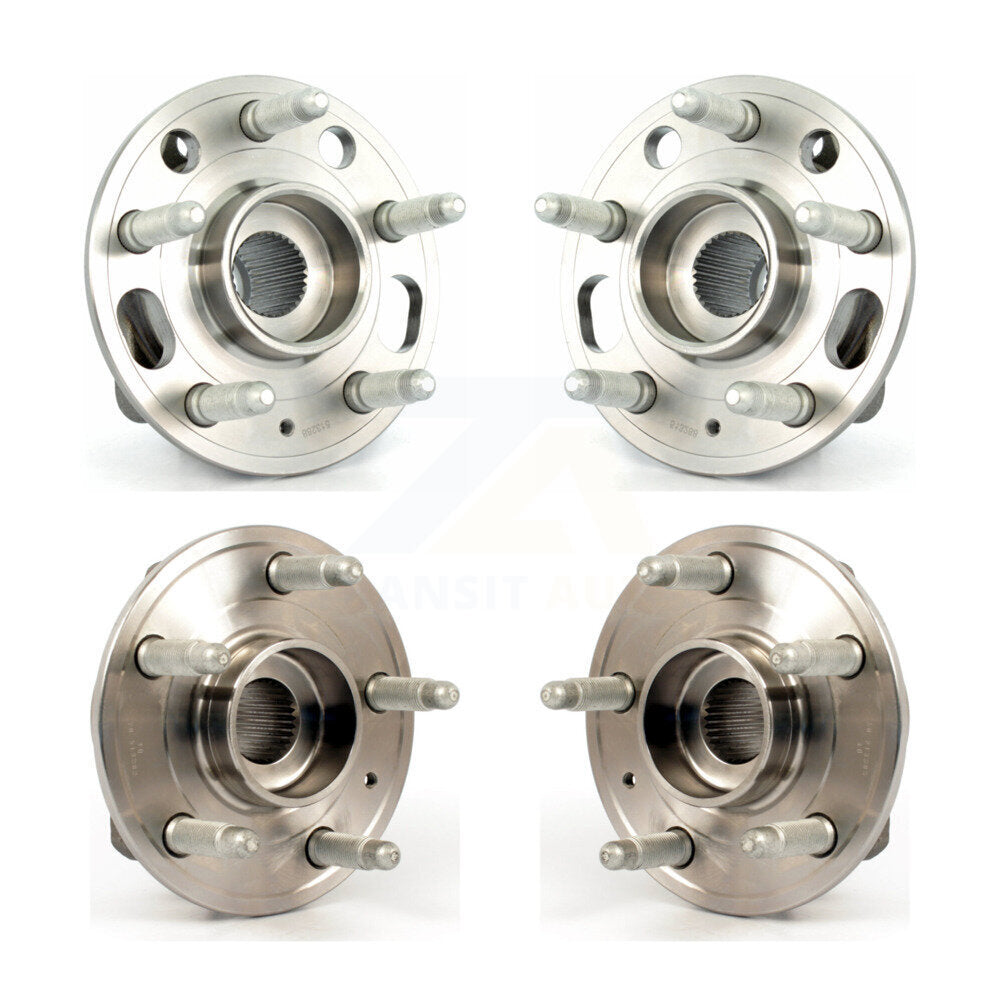 Front Rear Wheel Bearing & Hub Assembly Kit For Cadillac CTS