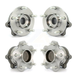 Front Rear Wheel Bearing & Hub Assembly Kit For Nissan Altima