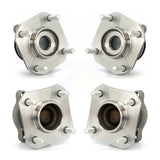 Front Rear Wheel Bearing & Hub Assembly Kit For Nissan Sentra 2.0L with Non-ABS