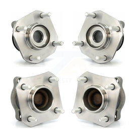 Front Rear Wheel Bearing & Hub Assembly Kit For Nissan Sentra 2.0L with Non-ABS