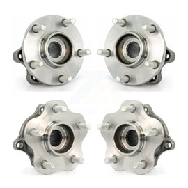 Front Rear Wheel Bearing & Hub Assembly Kit For 2003-2007 Nissan Murano AWD