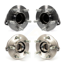 Front Rear Wheel Bearing & Hub Assembly Kit For Dodge Charger Chrysler 300
