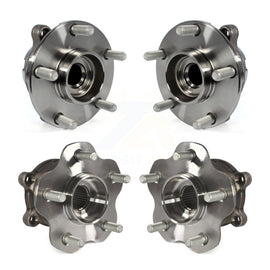 Front Rear Wheel Bearing & Hub Assembly Kit For INFINITI G37 Q50 G35 Nissan 370Z