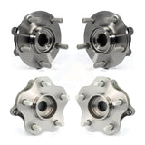 Front Rear Wheel Bearing & Hub Assembly Kit For Nissan Juke AWD