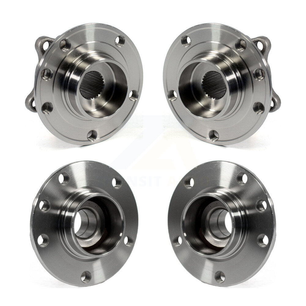Front Rear Wheel Bearing & Hub Assembly Kit For 2013-2016 Dodge Dart