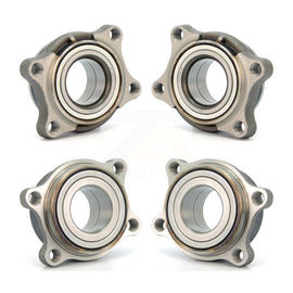 Front Rear Wheel Bearing Assembly Kit For 04-06 INFINITI G35 AWD Module