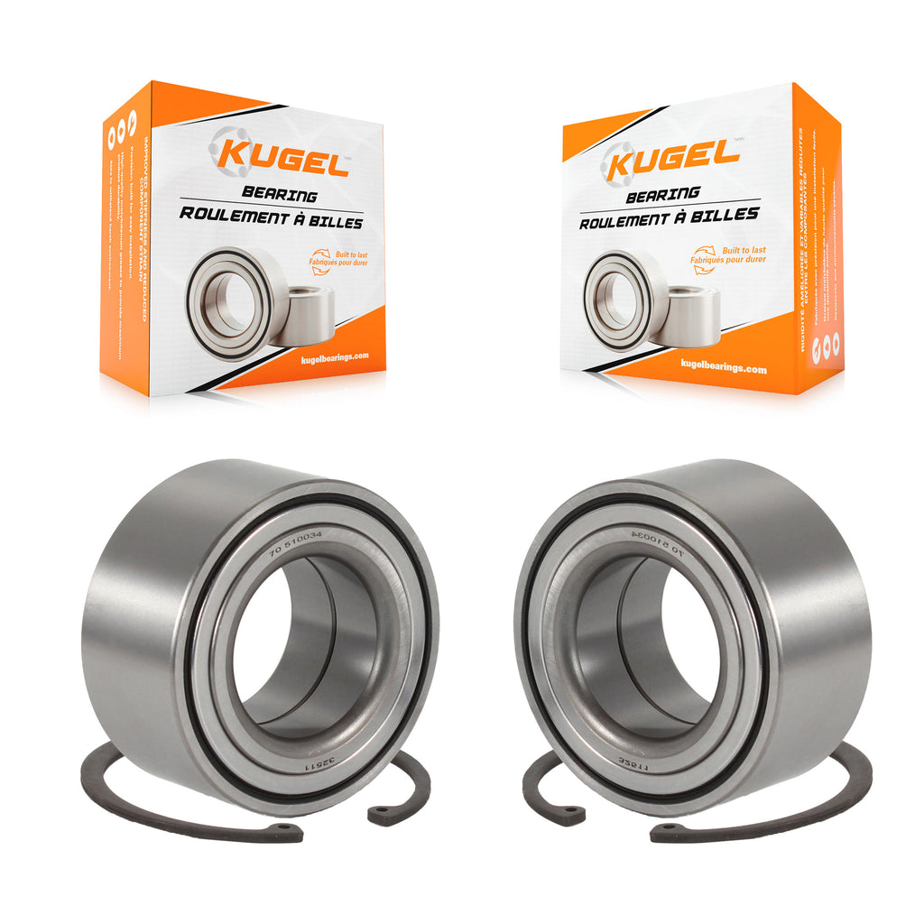 Front Inner Wheel Bearing Pair For Mitsubishi 3000GT Diamante Dodge Stealth