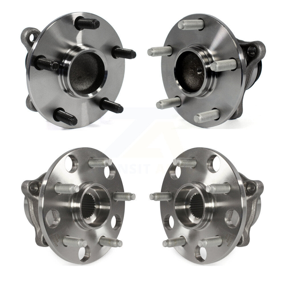 Front Rear Wheel Bearing Hub Assembly Kit For Lexus IS250 IS350 GS350 GS300 IS F