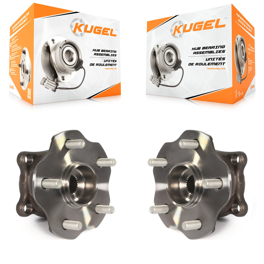 Rear Wheel Bearing & Hub Assembly Pair For Lexus RX350 Toyota Highlander RX450h