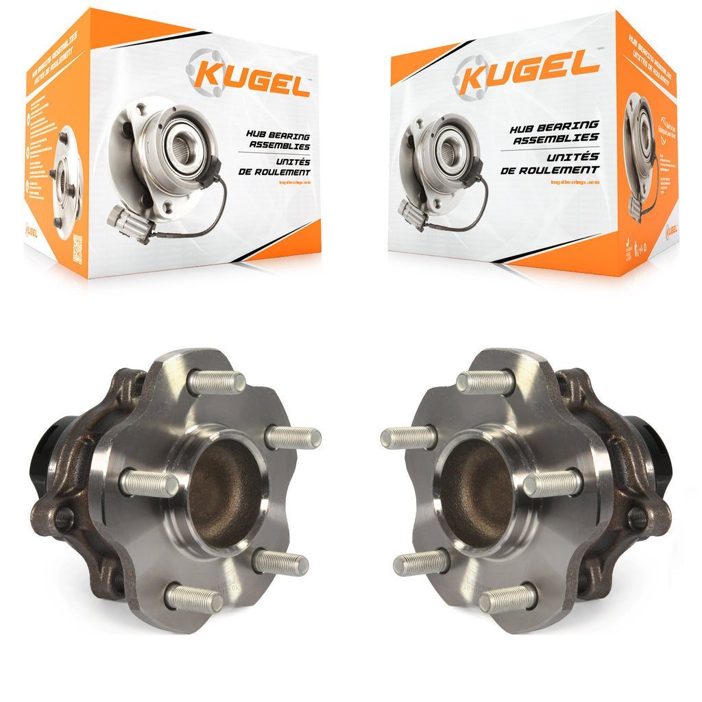 Rear Wheel Bearing And Hub Assembly Pair For 2015-2018 Chevrolet City Express