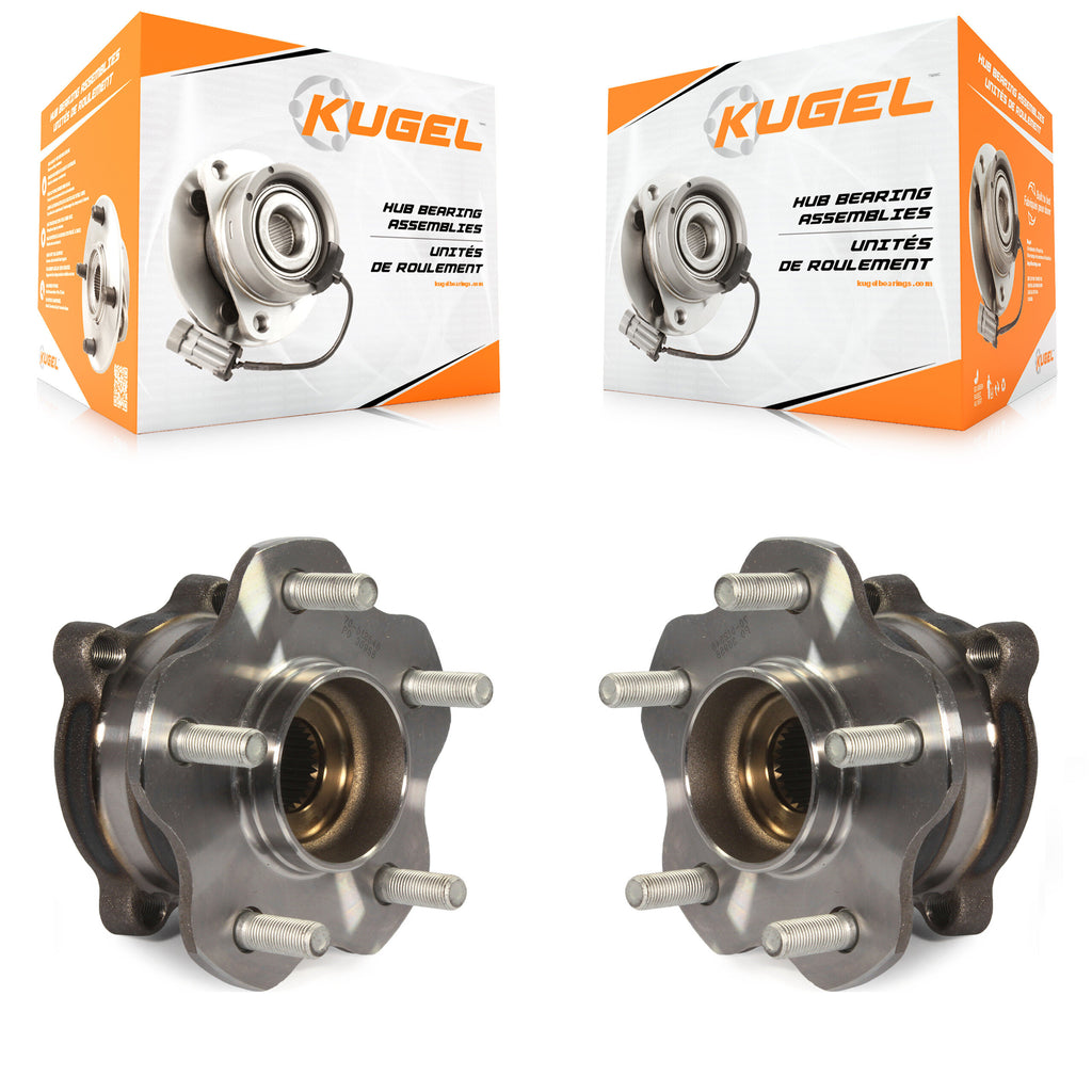 Rear Wheel Bearing Hub Assembly Pair For Nissan Pathfinder Murano INFINITI QX60