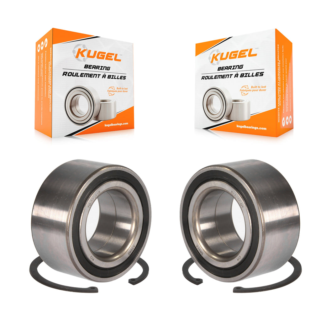 Front Wheel Bearing Pair For Honda Accord Acura TLX RLX
