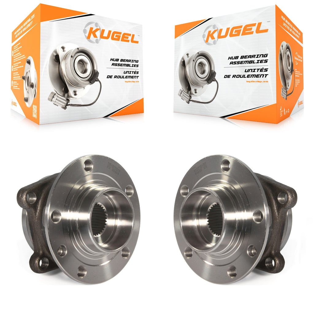 Front Wheel Bearing Hub Assembly Pair For Jeep Cherokee With Off Road Suspension