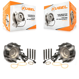 Front Wheel Bearing And Hub Assembly Pair For Ford F-450 Super Duty F-550 4 X 2