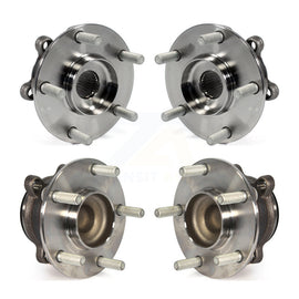 Front Rear Wheel Bearing & Hub Assembly Kit For Mazda CX-5 6