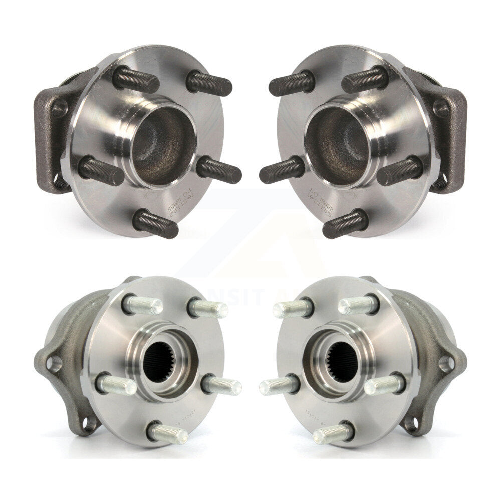 Front Rear Wheel Bearing & Hub Assembly Kit For Scion FR-S Subaru BRZ Toyota 86