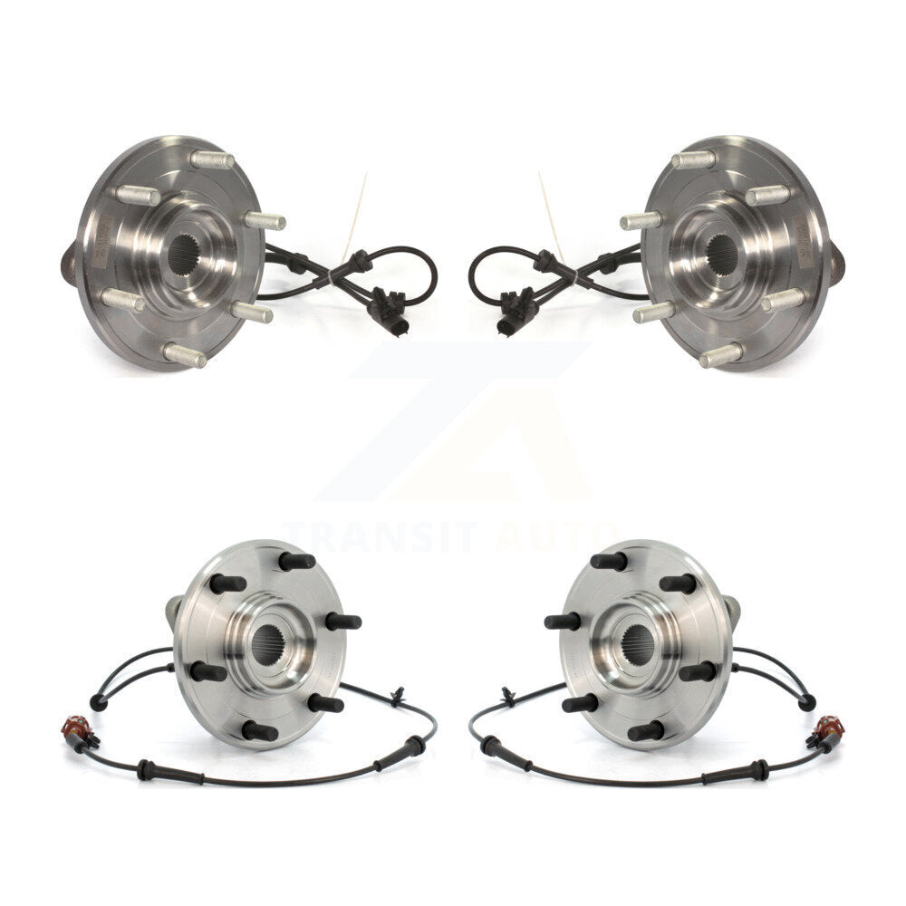 Front Rear Wheel Bearing Hub Assembly Kit For 2012 Nissan Armada 4WD From 12 11