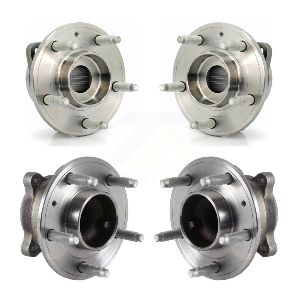 Front Rear Wheel Bearing Hub Assembly Kit For Chevrolet Cruze Buick Verano Volt