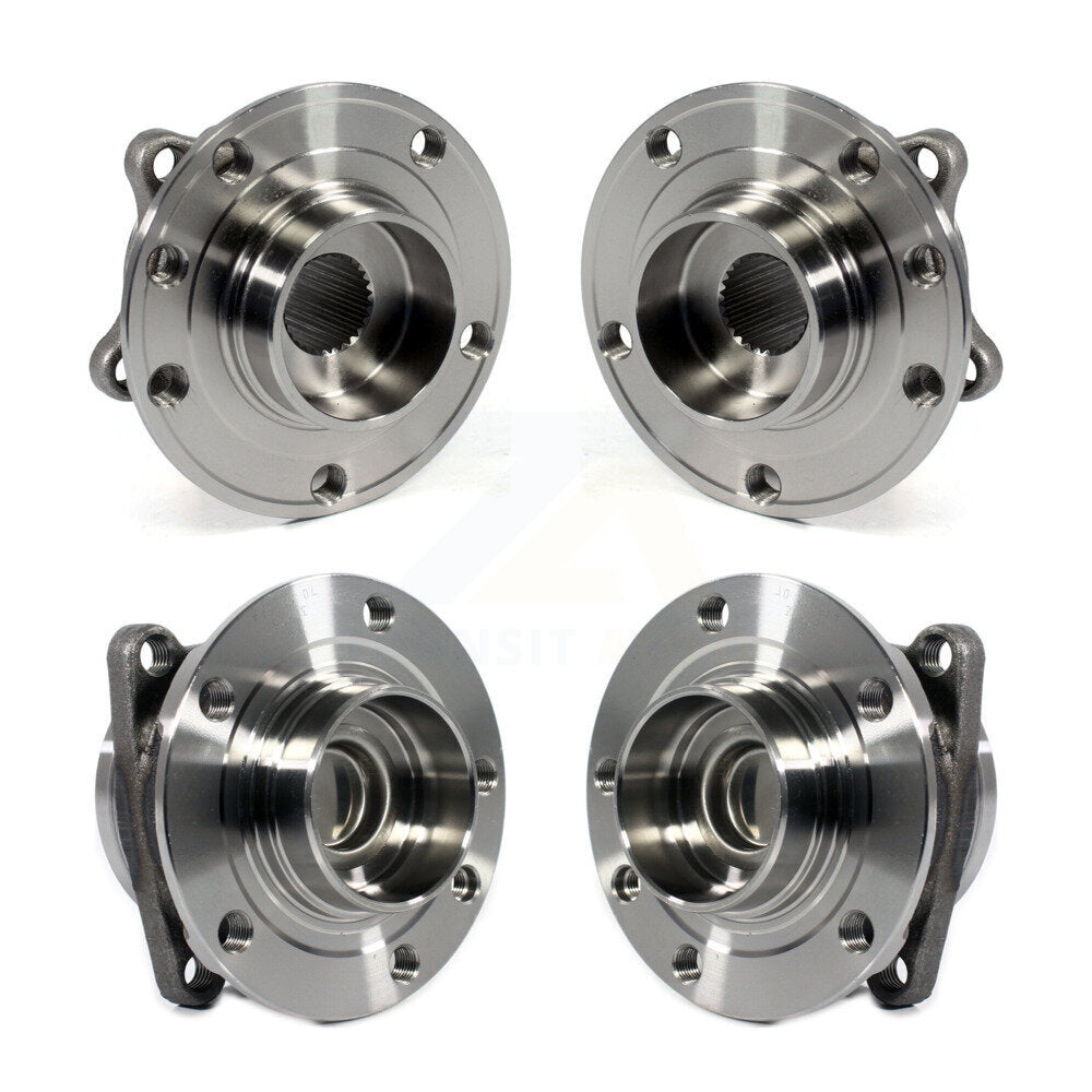 Front Rear Wheel Bearing & Hub Assembly Kit For 2015-2017 Chrysler 200 FWD