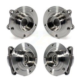 Front Rear Wheel Bearing & Hub Assembly Kit For 2015-2017 Chrysler 200 FWD