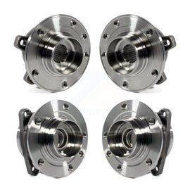 Front Rear Wheel Bearing & Hub Assembly Kit For 2014-2022 Jeep Cherokee FWD