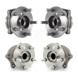 Front Rear Wheel Bearing & Hub Assembly Kit For Subaru Crosstrek