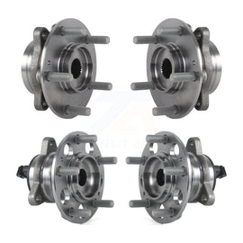 Front Rear Wheel Bearing & Hub Assembly Kit For Hyundai Elantra Kia Niro Ioniq