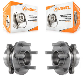 Front Wheel Bearing And Hub Assembly Pair For Ford Fusion Edge Lincoln MKX MKZ