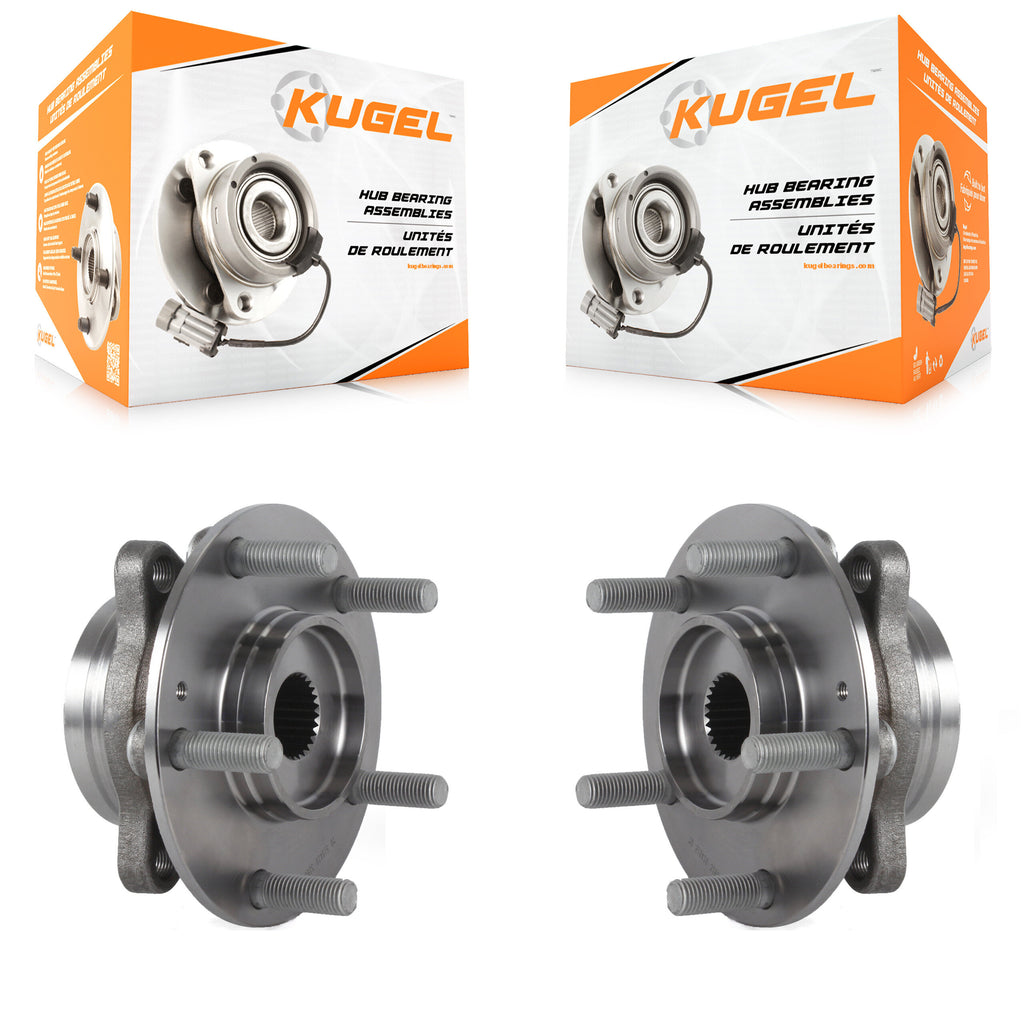 Front Wheel Bearing & Hub Assembly Pair For Hyundai Elantra Kia Niro Ioniq GT N