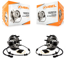 Charger l'image dans la galerie, Front Wheel Bearing And Hub Assembly Pair For Ford F-250 Super Duty F-350 F-450