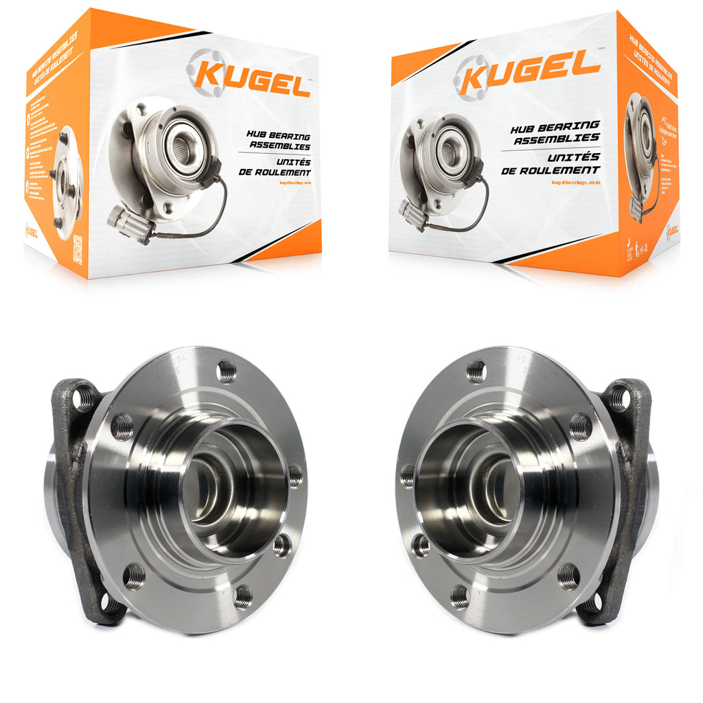 Rear Wheel Bearing And Hub Assembly Pair For Jeep Cherokee Chrysler 200 FWD