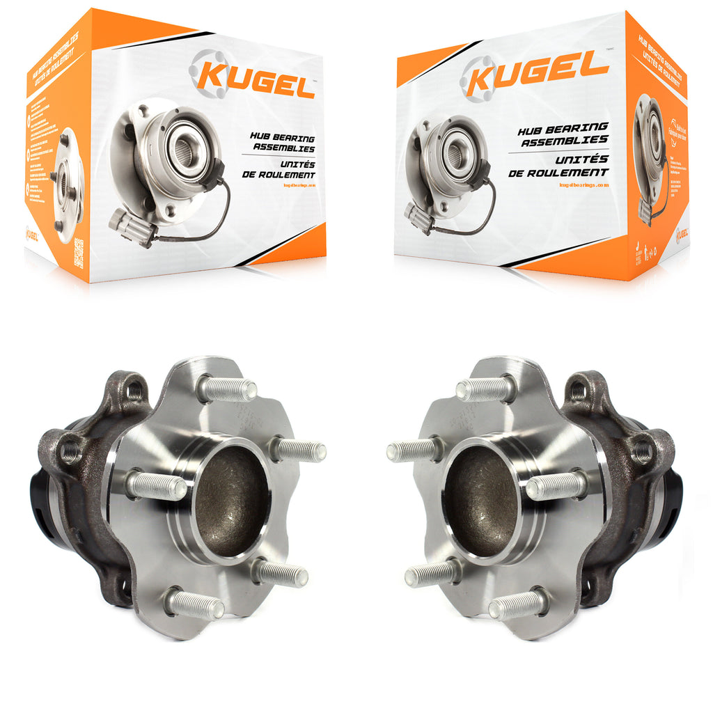 Rear Wheel Bearing And Hub Assembly Pair For Nissan Rogue Sport Qashqai FWD
