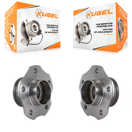Rear Wheel Bearing And Hub Assembly Pair For Audi A4 A6 Quattro A5 allroad
