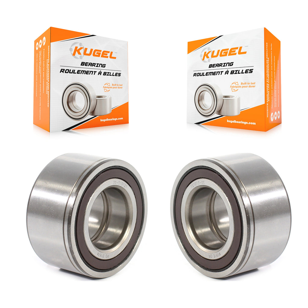 Front Wheel Bearing Pair For 2014-2018 Fiat 500L