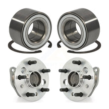 Charger l'image dans la galerie, Front Rear Wheel Bearing And Hub Assembly Kit For 2002-2003 Toyota Camry Non-ABS