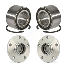 Front Rear Wheel Bearing & Hub Assembly Kit For 2005 Volkswagen Jetta 2nd Design