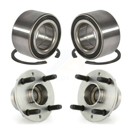 Front Rear Wheel Bearing Hub Assembly Kit For Ford Escort Mazda Protege Mercury