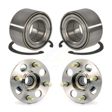 Charger l'image dans la galerie, Front Rear Wheel Bearing And Hub Assembly Kit For Honda Civic