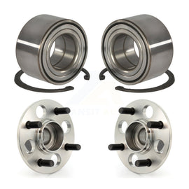 Front Rear Wheel Bearing And Hub Assembly Kit For Honda Civic del Sol Acura EL