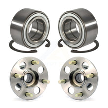 Charger l'image dans la galerie, Front Rear Wheel Bearing And Hub Assembly Kit For Honda Civic