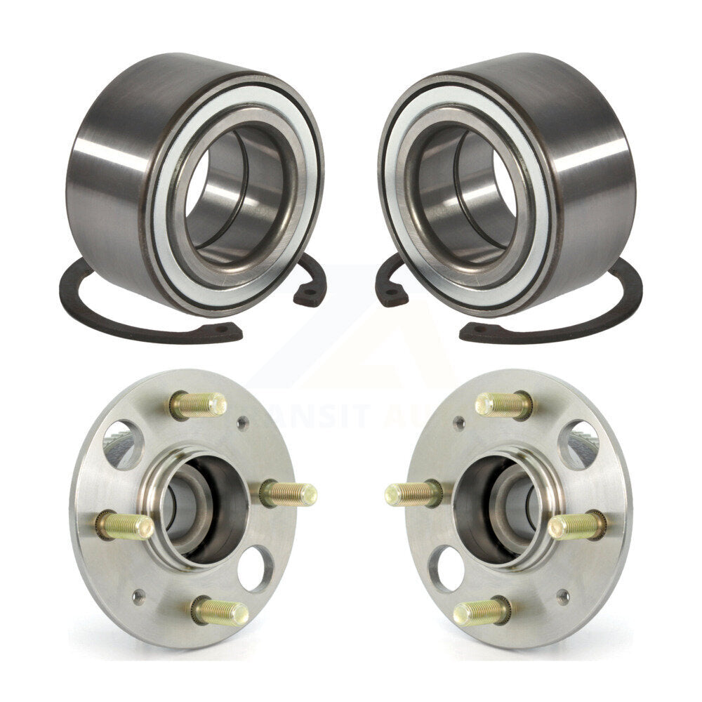 Front Rear Wheel Bearing Hub Assembly Kit For Honda Civic Acura Integra del Sol