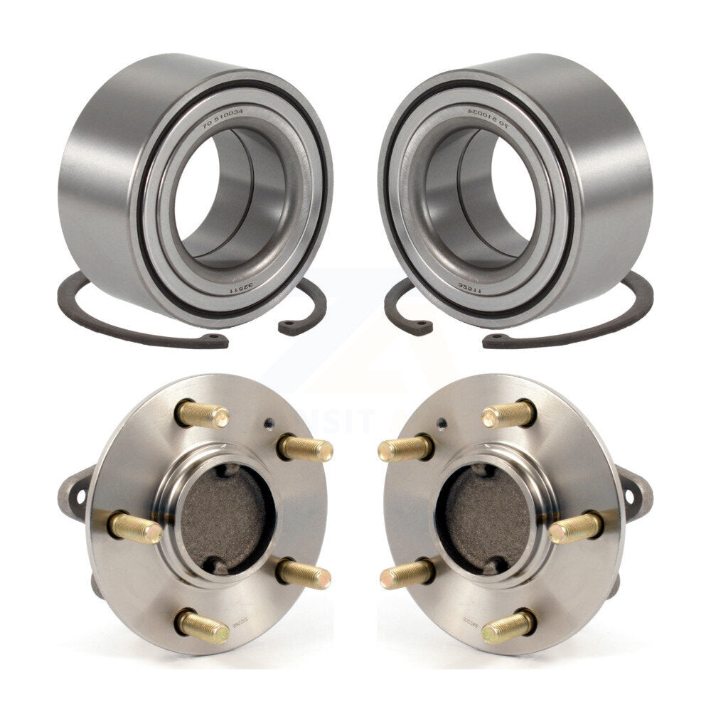 Front Rear Wheel Bearing And Hub Assembly Kit For Kia Optima Magentis