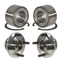 Load image into Gallery viewer, Front Rear Wheel Bearing And Hub Assembly Kit For 2002-2007 Mitsubishi Lancer ES
