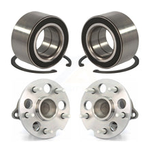 Charger l'image dans la galerie, Front Rear Wheel Bearing And Hub Assembly Kit For 2004-2010 Toyota Sienna FWD