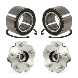 Front Rear Wheel Bearing And Hub Assembly Kit For Toyota Matrix Pontiac Vibe